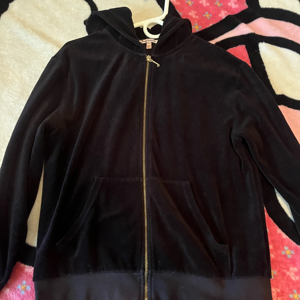 Juicy Couture Dark Pea Coat with Hood